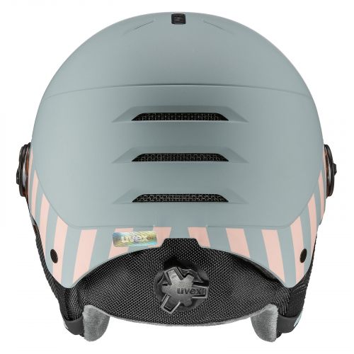 Kask narciarski dla dzieci Uvex Rocket JR visor 566263