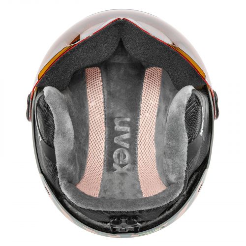 Kask narciarski dla dzieci Uvex Rocket JR visor 566263
