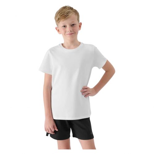 Komplet sportowy na WF chłopięcy 4F (koszulka+spodenki+worek) 4FJWAW25TAPSM085