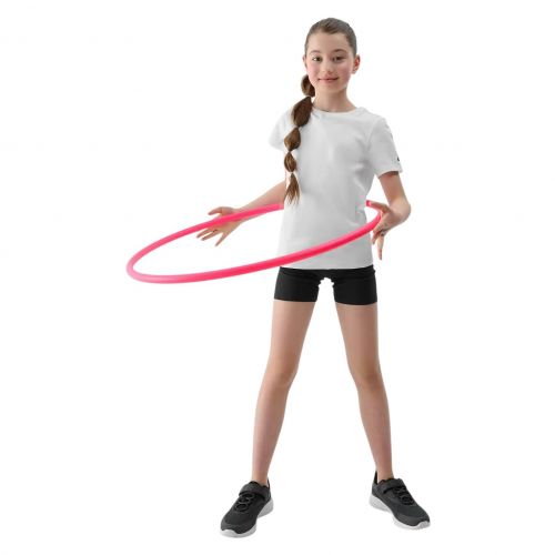 Komplet sportowy na WF dla dziewczyn 4F (koszulka bawełniana+spodenki+worek) 4FJWAW25TAPSF082