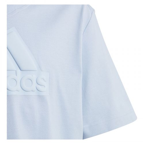 Koszulka chłopięca adidas FI Logo Tee HR6298