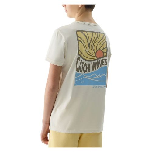 Koszulka dla chłopców 4F 4FJWSS24TTSHM1136