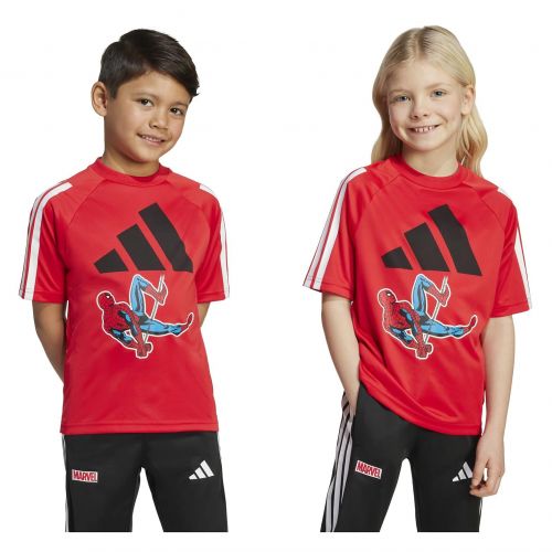 Koszulka dla dzieci adidas Marvel Spider-Man JM0832