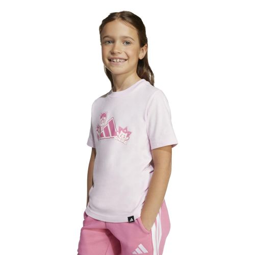 Koszulka dziecięca adidas ANIME PETS GRAPHIC JV5258