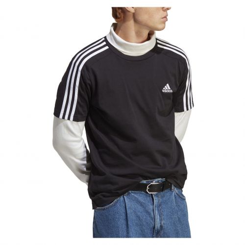 Koszulka męska adidas Essentials Single Jersey 3-Stripes Tee IC9334
