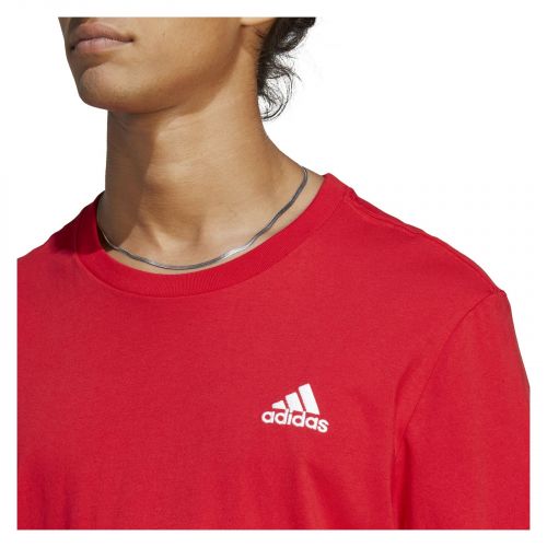 Koszulka męska adidas Essentials Single Jersey Embroidered Small Logo Tee IC9290