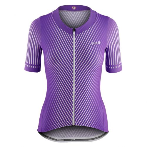 Koszulka rowerowa damska Quest Strip