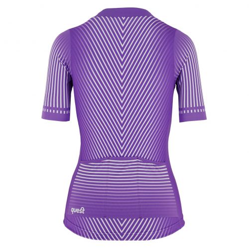 Koszulka rowerowa damska Quest Strip