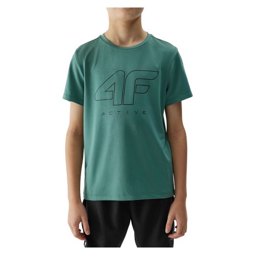 Koszulka sportowa dla chłopców 4F 4FJWSS24TFTSM691