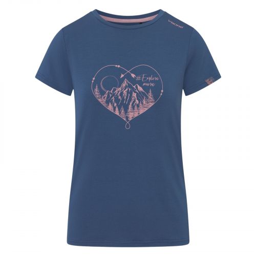 Koszulka turystyczna damska Viking Lenta Bamboo Light 500225540