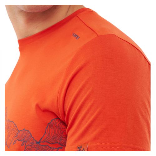 Koszulka turystyczna męska Viking Lenta Bamboo Light 500226644