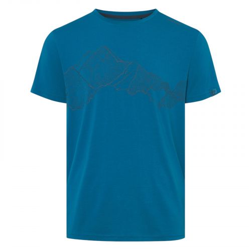 Koszulka turystyczna męska Viking Lenta Bamboo Light 500226644