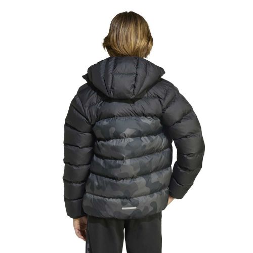 Kurtka dla dzieci adidas Synthetic Down Allover-Print Kids Jacket JL7399