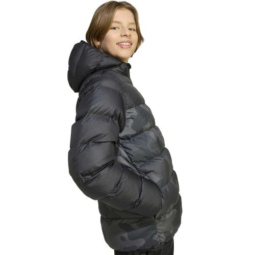 Kurtka dla dzieci adidas Synthetic Down Allover-Print Kids Jacket JL7399