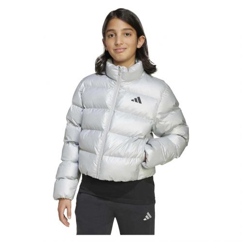 Kurtka dla dzieci adidas Synthetic Down Glam Kids JM1670