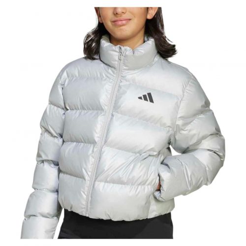 Kurtka dla dzieci adidas Synthetic Down Glam Kids JM1670