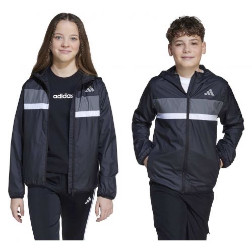 Kurtka dla dzieci adidas Tiberio Windbreaker JL7397