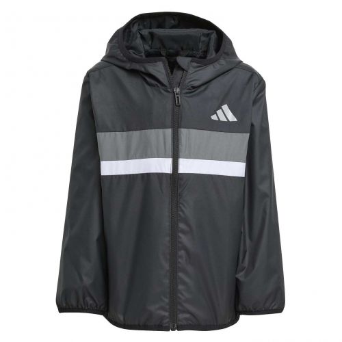 Kurtka dziecięca adidas Tiberio Windbreaker JV9857