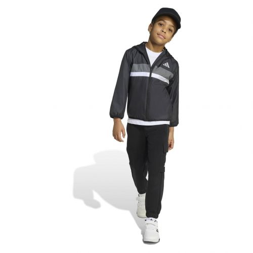 Kurtka dziecięca adidas Tiberio Windbreaker JV9857