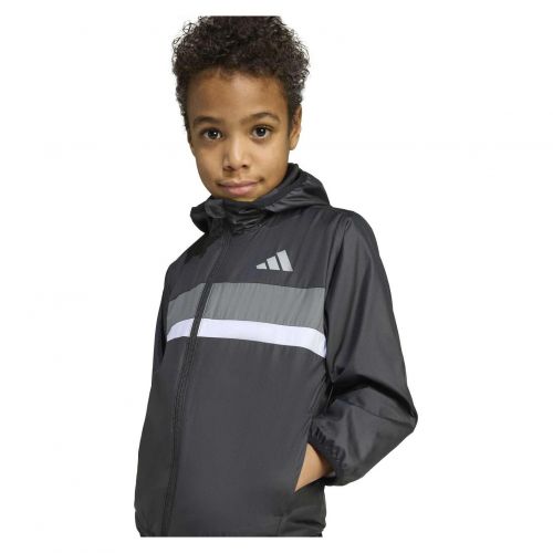 Kurtka dziecięca adidas Tiberio Windbreaker JV9857