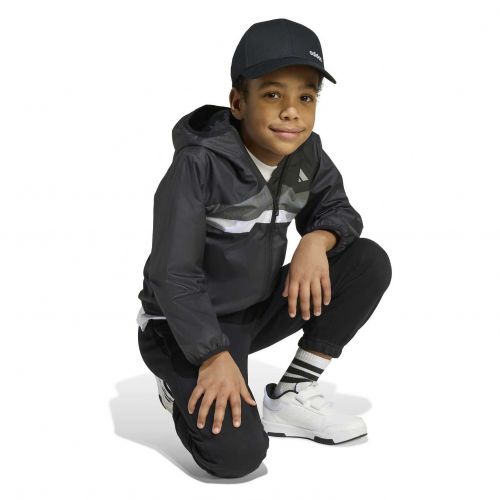 Kurtka dziecięca adidas Tiberio Windbreaker JV9857