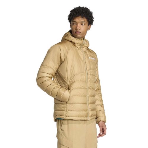 Kurtka męska adidas Terrex Xperior CLIMAWARM+ Down Hooded Jacket JL5561