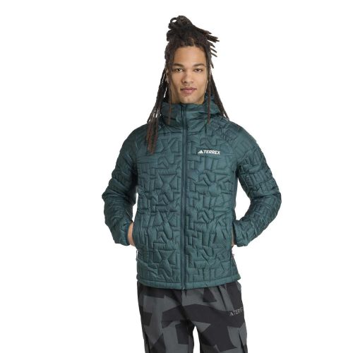 Kurtka męska adidas Terrex Xperior PRIMALOFT Loose Fill Insulated Hooded Jacket JM4877