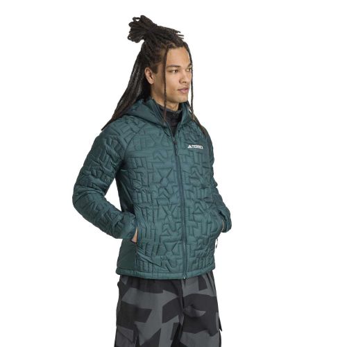 Kurtka męska adidas Terrex Xperior PRIMALOFT Loose Fill Insulated Hooded Jacket JM4877
