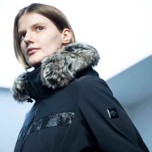 Kurtka narciarska damska Descente Glitter Line DW5FJK10LU