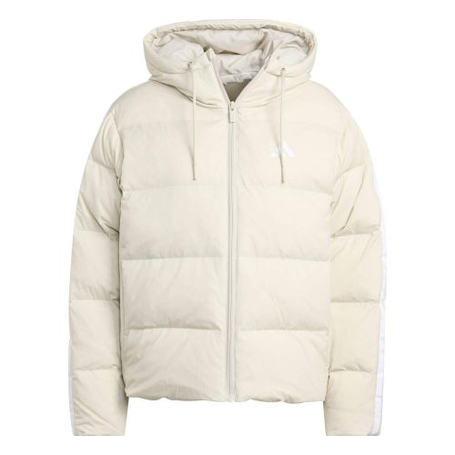 Kurtka puchowa damska adidas Essentials CLIMAWARM 3 Stripes Puffer Down Hooded Jackets JM4107