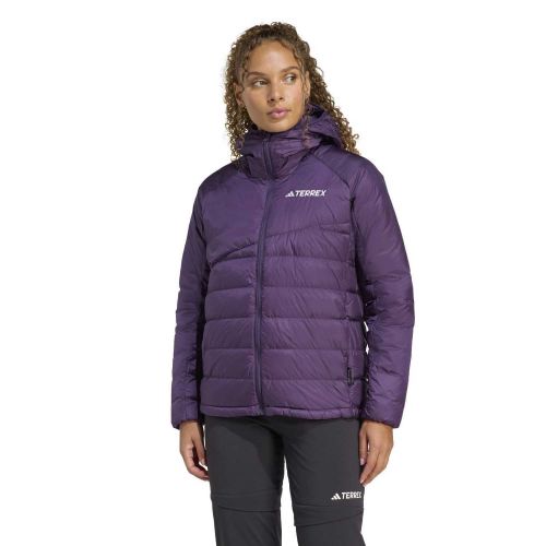 Kurtka puchowa damska adidas Terrex Xperior CLIMAWARM+ Down Hooded Jacket JL5582