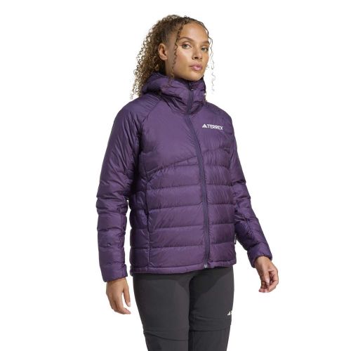 Kurtka puchowa damska adidas Terrex Xperior CLIMAWARM+ Down Hooded Jacket JL5582