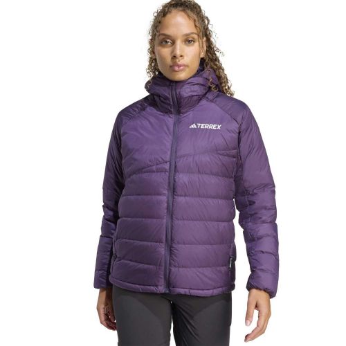 Kurtka puchowa damska adidas Terrex Xperior CLIMAWARM+ Down Hooded Jacket JL5582