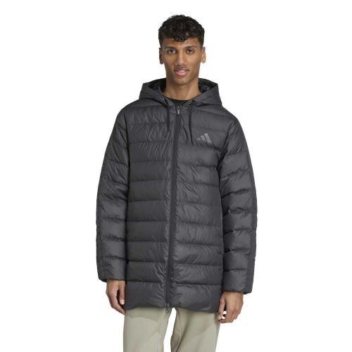 Kurtka puchowa męska adidas Essentials CLIMAWARM 3 Stripes Light Down Hooded Parkas JM4061