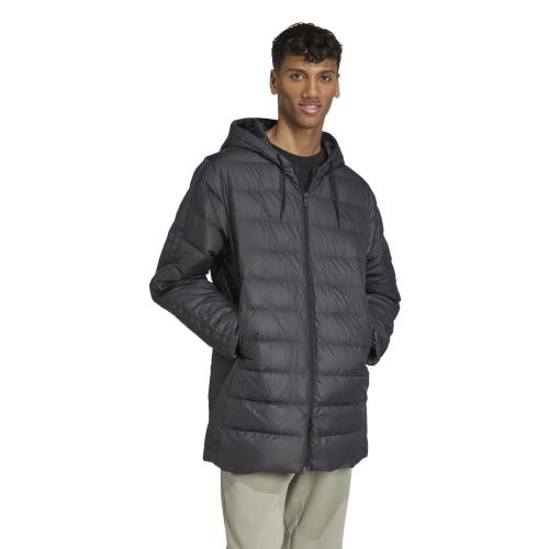 Kurtka puchowa męska adidas Essentials CLIMAWARM 3 Stripes Light Down Hooded Parkas JM4061
