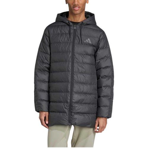 Kurtka puchowa męska adidas Essentials CLIMAWARM 3 Stripes Light Down Hooded Parkas JM4061