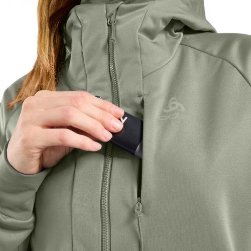 Kurtka softshell damska Odlo Zeroweight X-Warm W612701