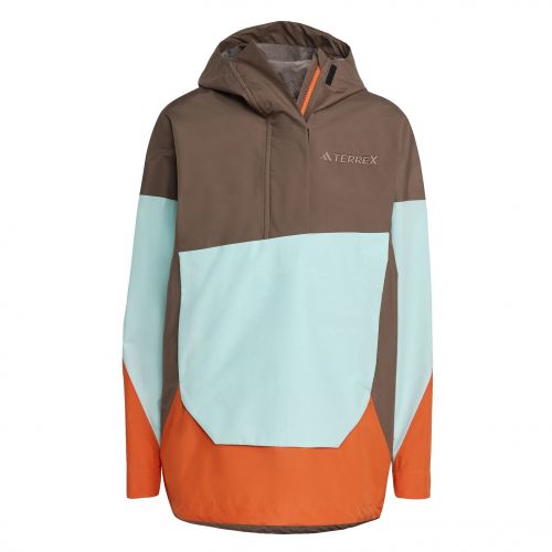 Kurtka turystyczna damska adidas Terrex Xploric 2.5 Layer CLIMAPROOF Anorak JL9813