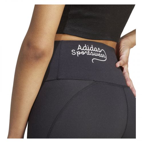 Spodnie legginsy damskie adidas Scribble IJ8762
