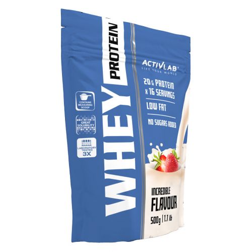 Odżywka białkowa Activlab Whey Protein Truskawka 500g