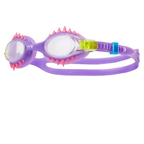 Okularki do pływania dla dzieci TYR Kids Swimple Goggles Spikes LGSPK509
