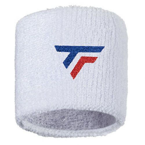 Opaska frotka na nadgarstek Tecnifibre White 54WBWH2P23