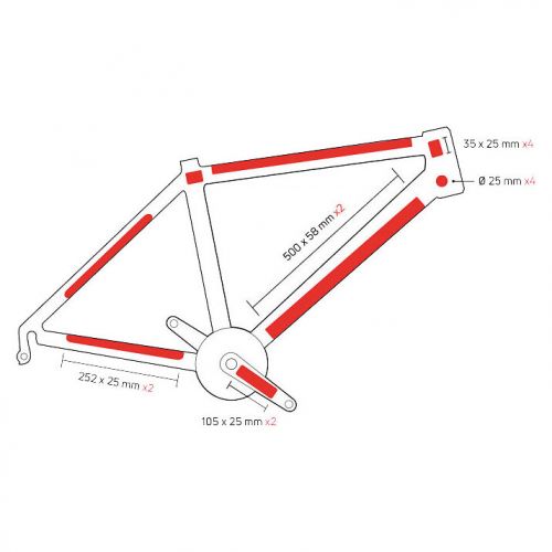 Osłona na ramę Zefal Skin Armour L ZF-2601