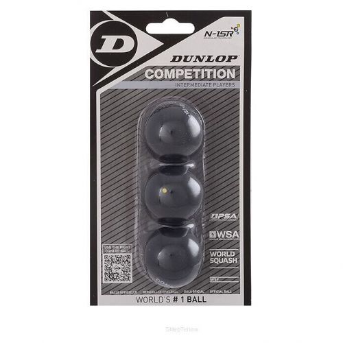 Piłka do squasha Dunlop Squash Yellow Dot 700113