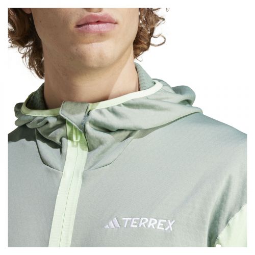 Polar turystyczny męski Terrex Xperior Light Fleece Hooded IQ3721