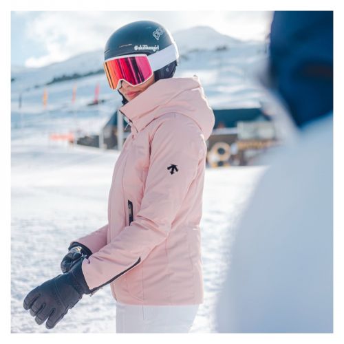 Rękawice narciarskie Descente 5 Finger Leather Glove DWAYGD10