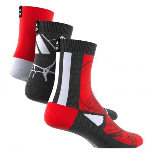 Skarpety dla dzieci adidas Marvel Spider-Man 3P JG5787