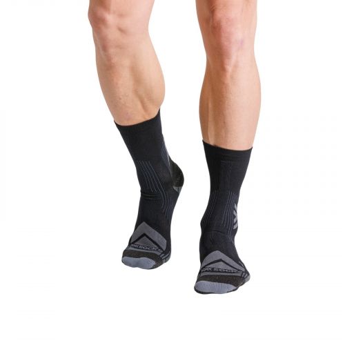 Skarpety turystyczne męskie X-Socks Hike Expert Silver Crew XS-TQXPS24M