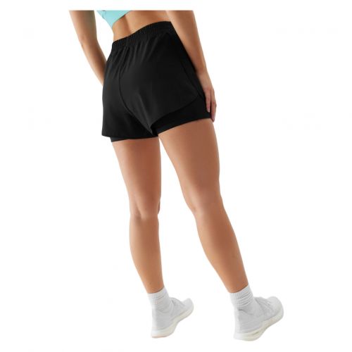 Spodenki treningowe 2w1 damskie 4F 4FWSS24TFSHF497