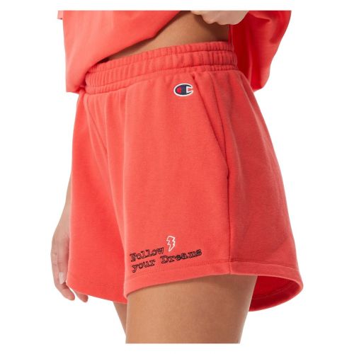 Spodenki damskie Champion C Logo High-Waist Cotton Blend Shorts 116153